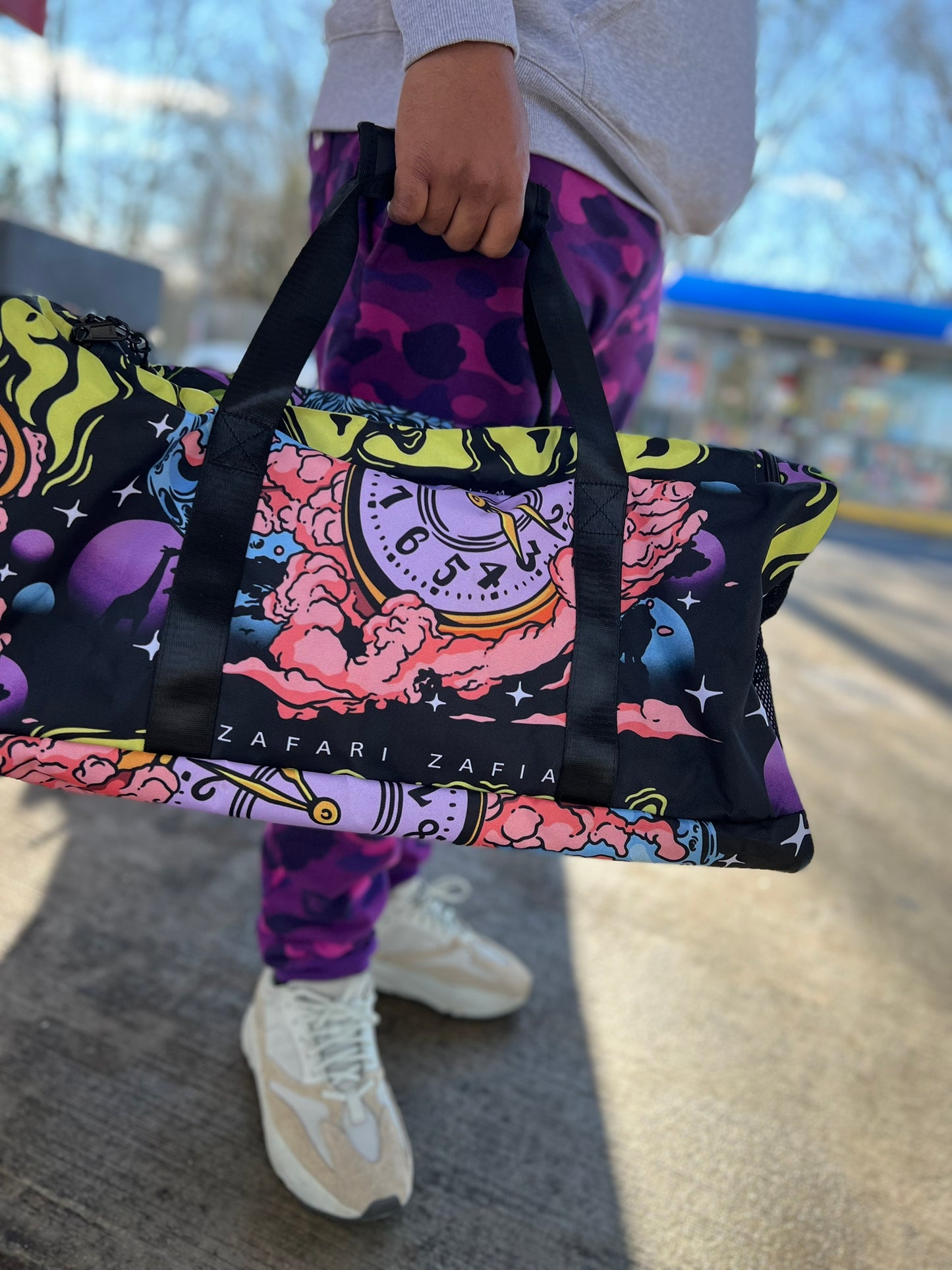 Time Waits For No One Duffle Bag (LIMITED EDITION)