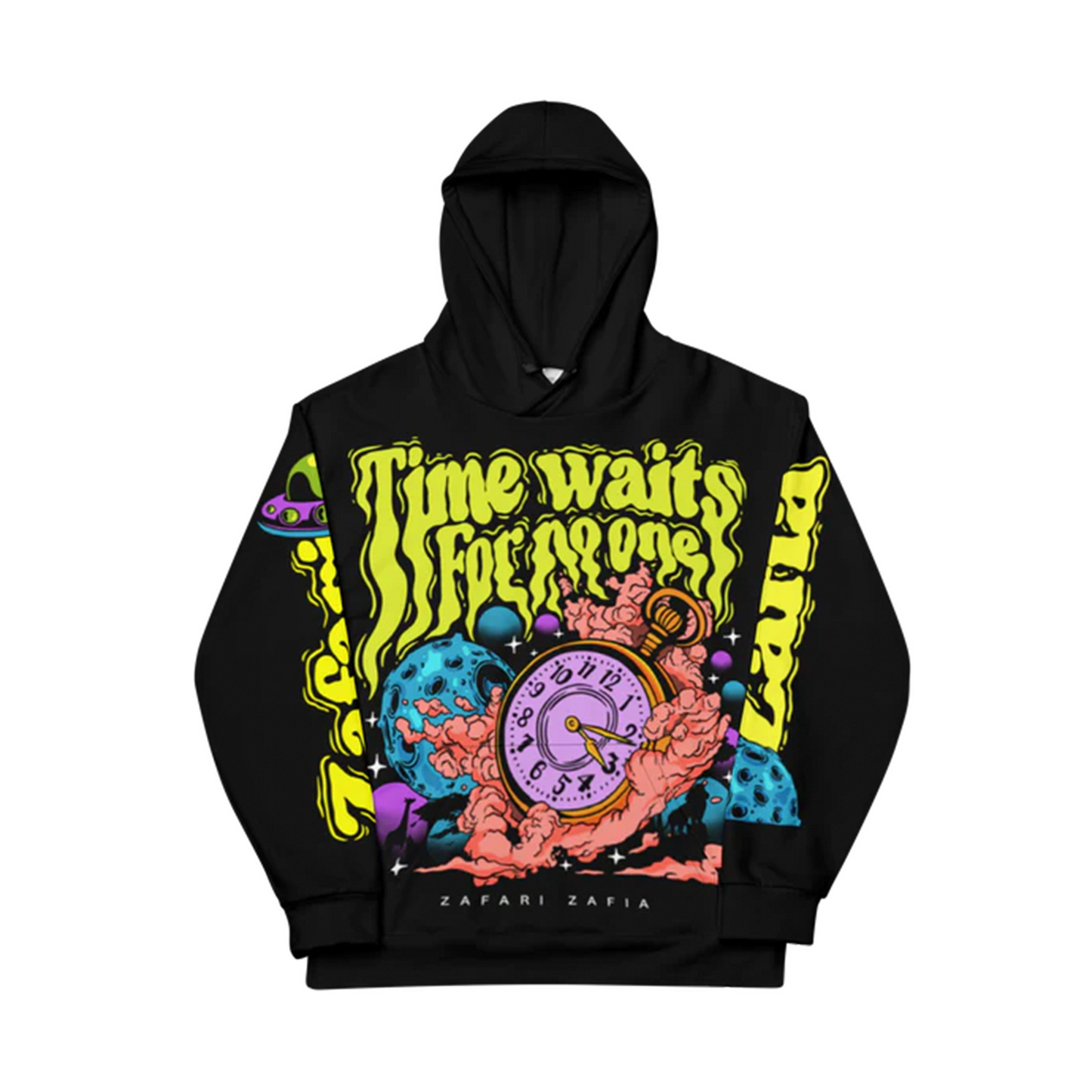 Time Waits For No One Hoodie