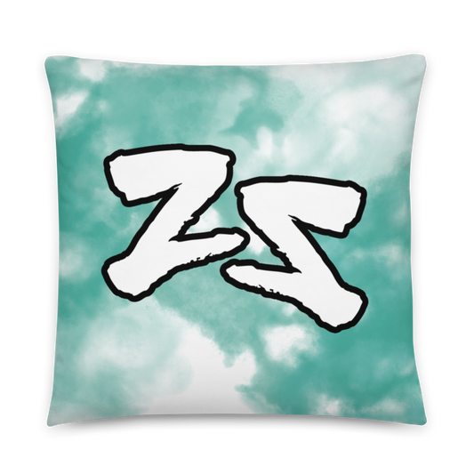 Protect Your Energy Tie Dye Pillow (Blue)