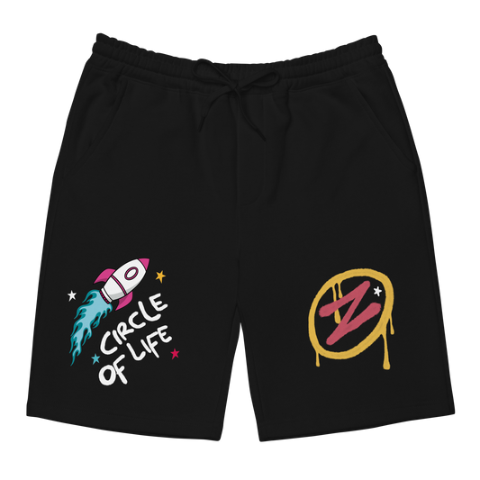 Circle Of Life Men's Fleece Shorts