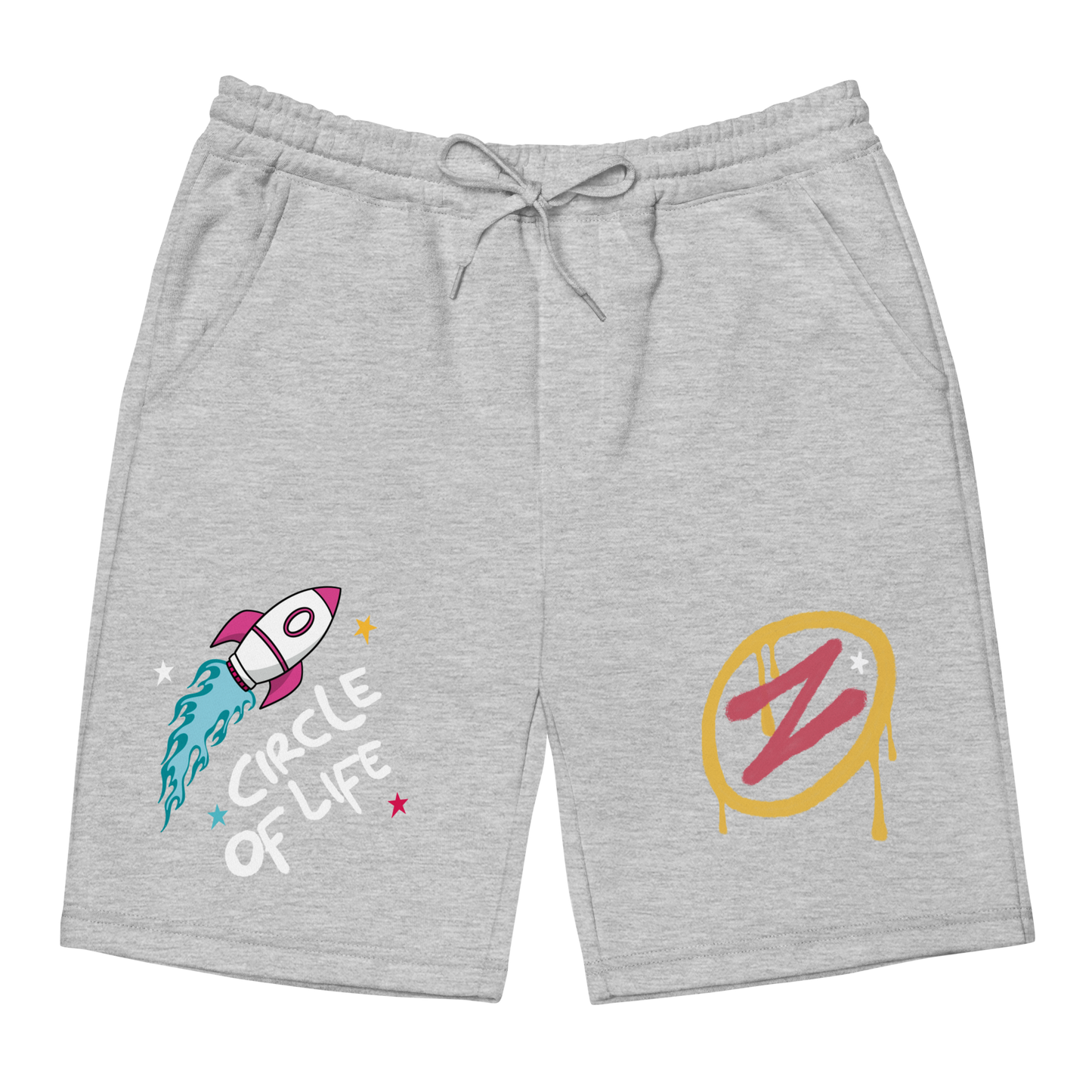 Circle Of Life Men's Fleece Shorts