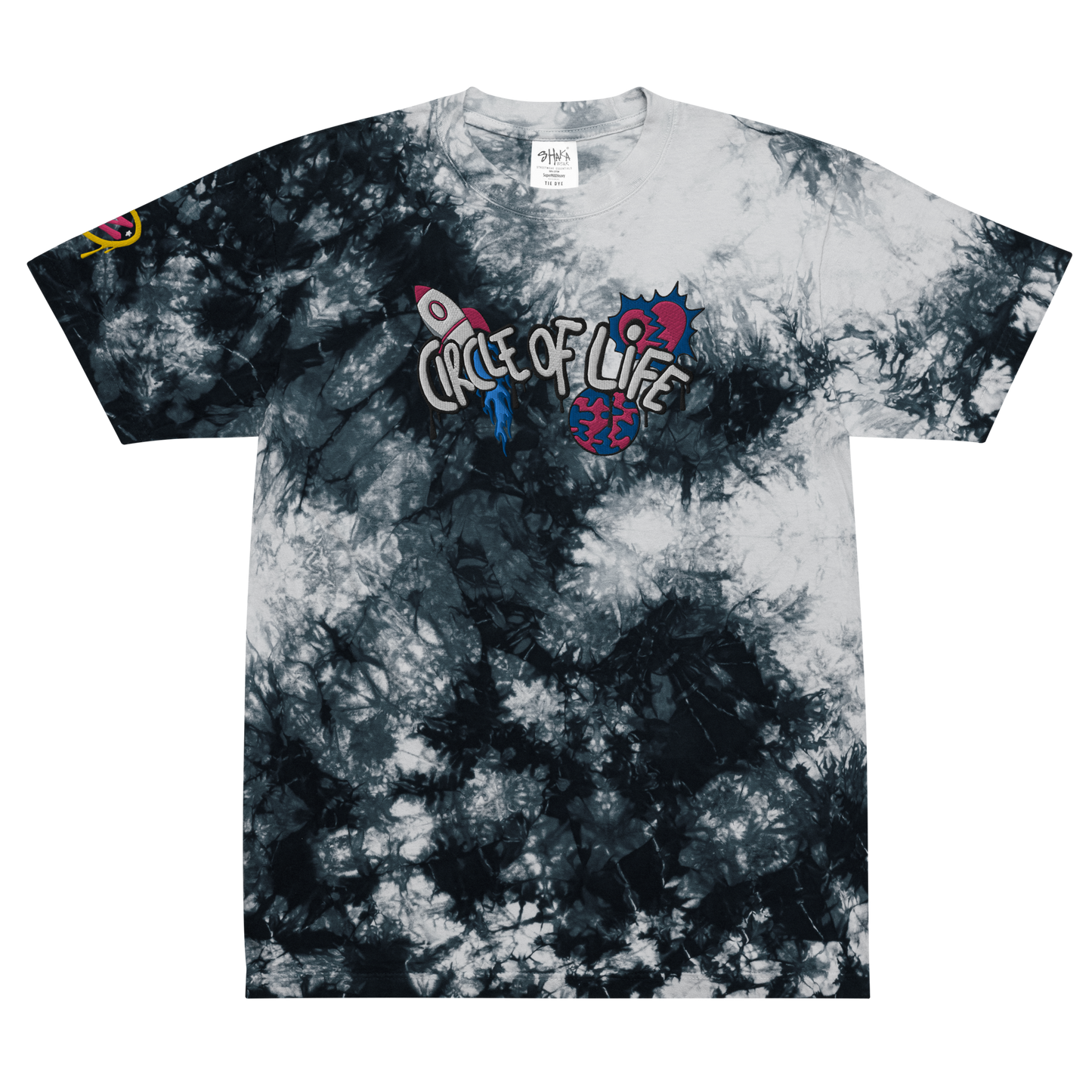 Circle Of Life Oversized Tie-Dye T-shirt