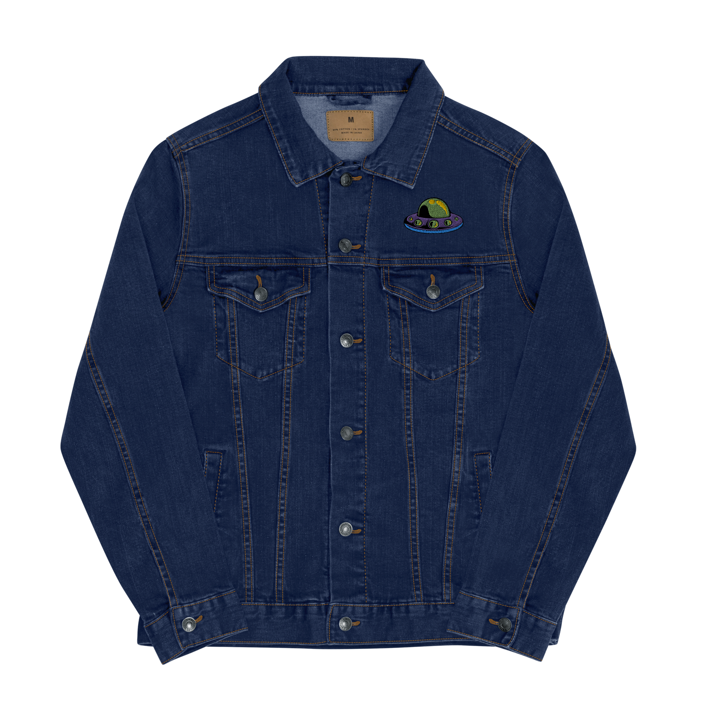 Time Waits For No One Denim Jacket