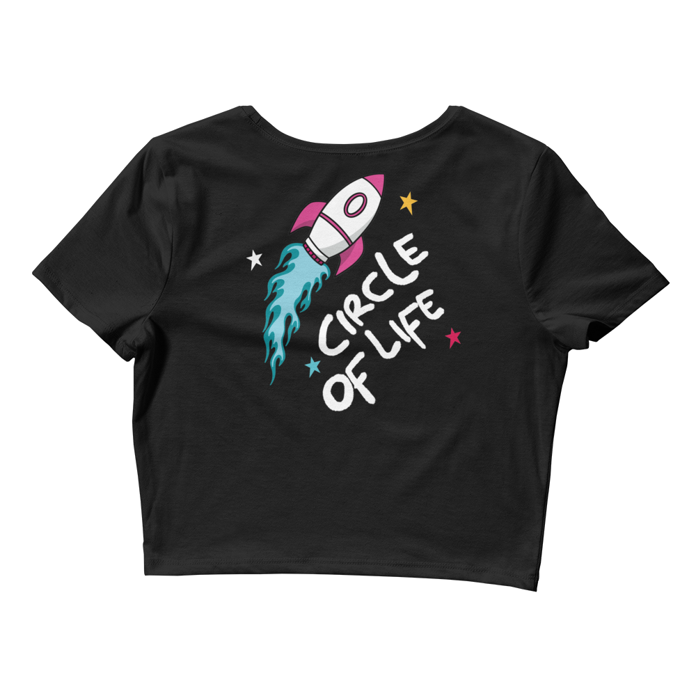 Circle Of Life Women’s Crop Tee